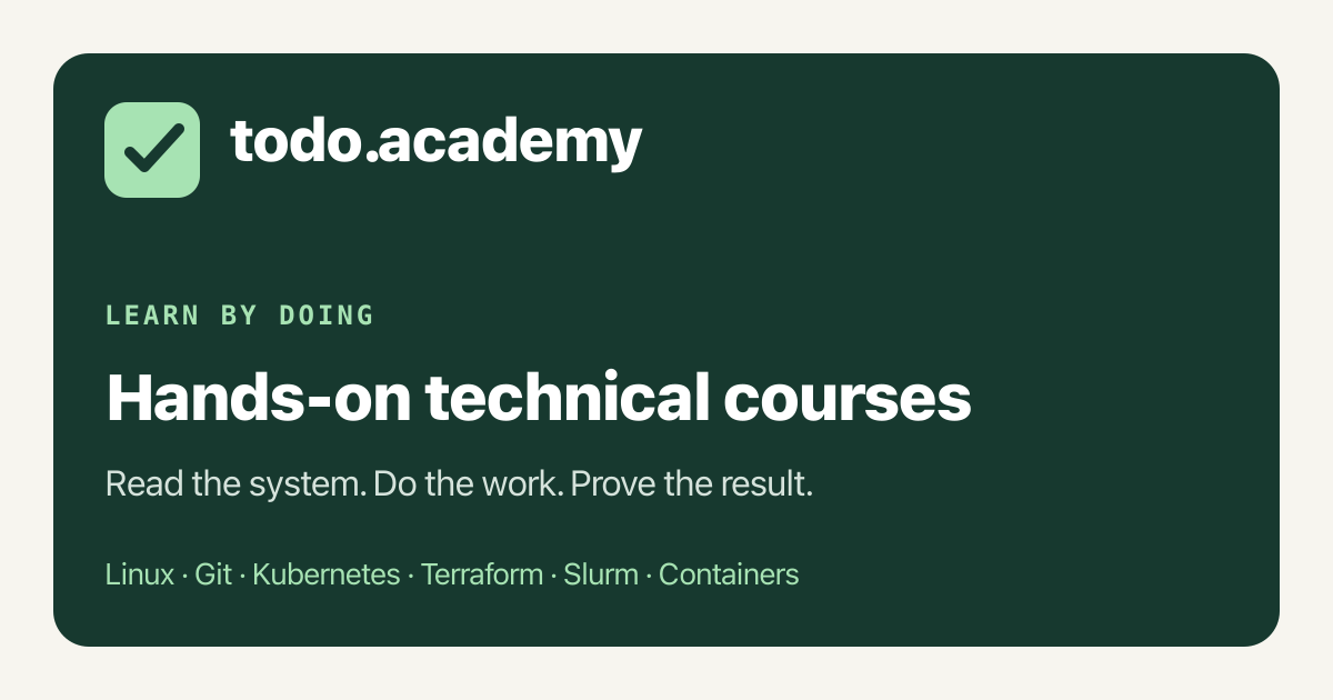 Screenshot of todo.academy